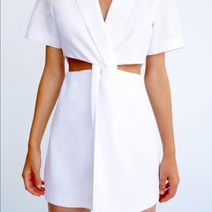 Zara Cut Out Blazer Dress